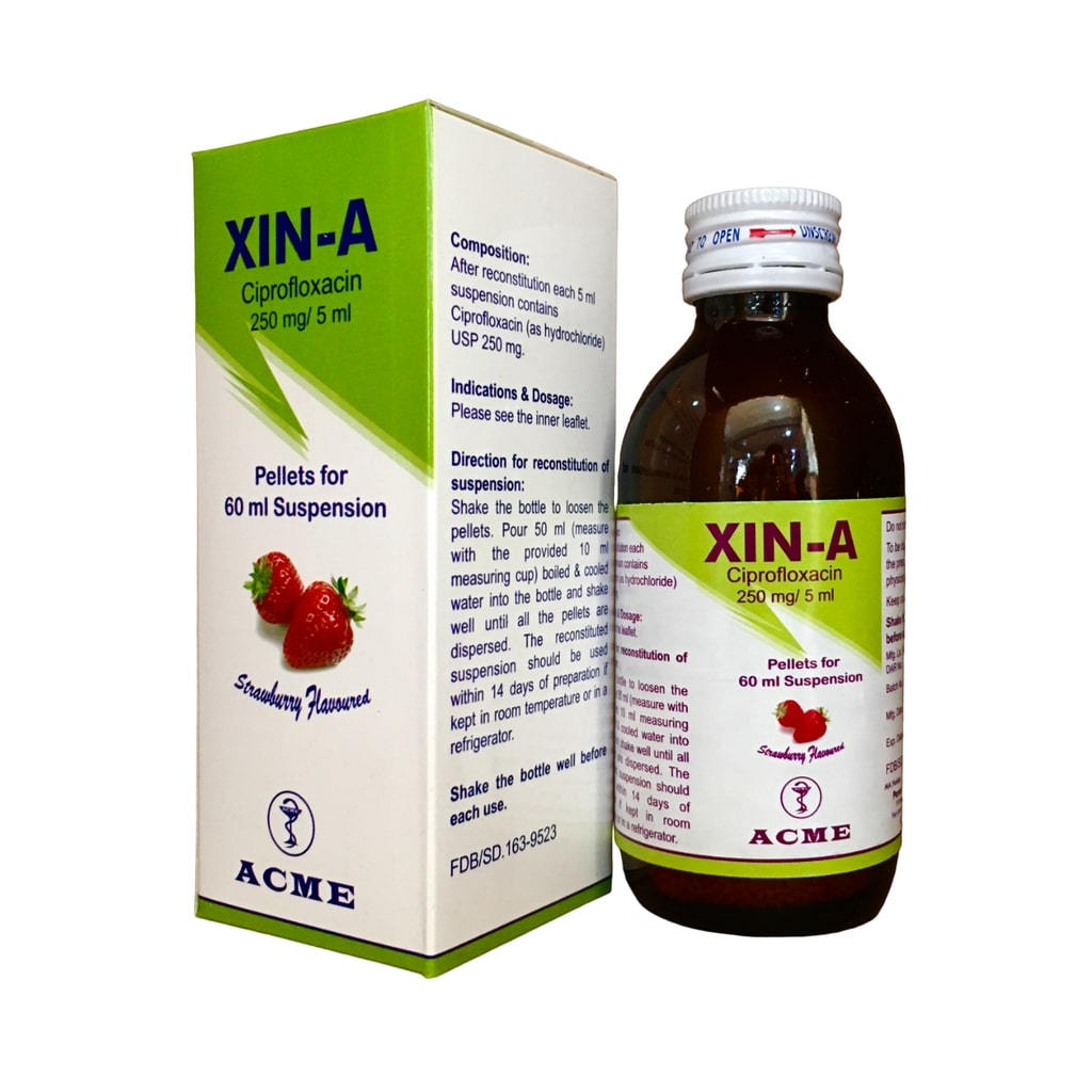 CIPROFLOXACIN SUSP 60ML (ACME)