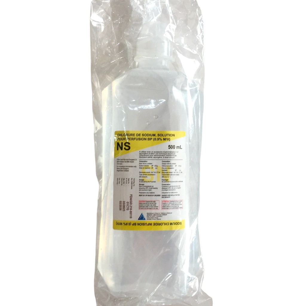 NS Infusion 500ml 25's