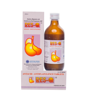 [DAS-35] RES-Q ANTACID TAB(2 X 10'S)